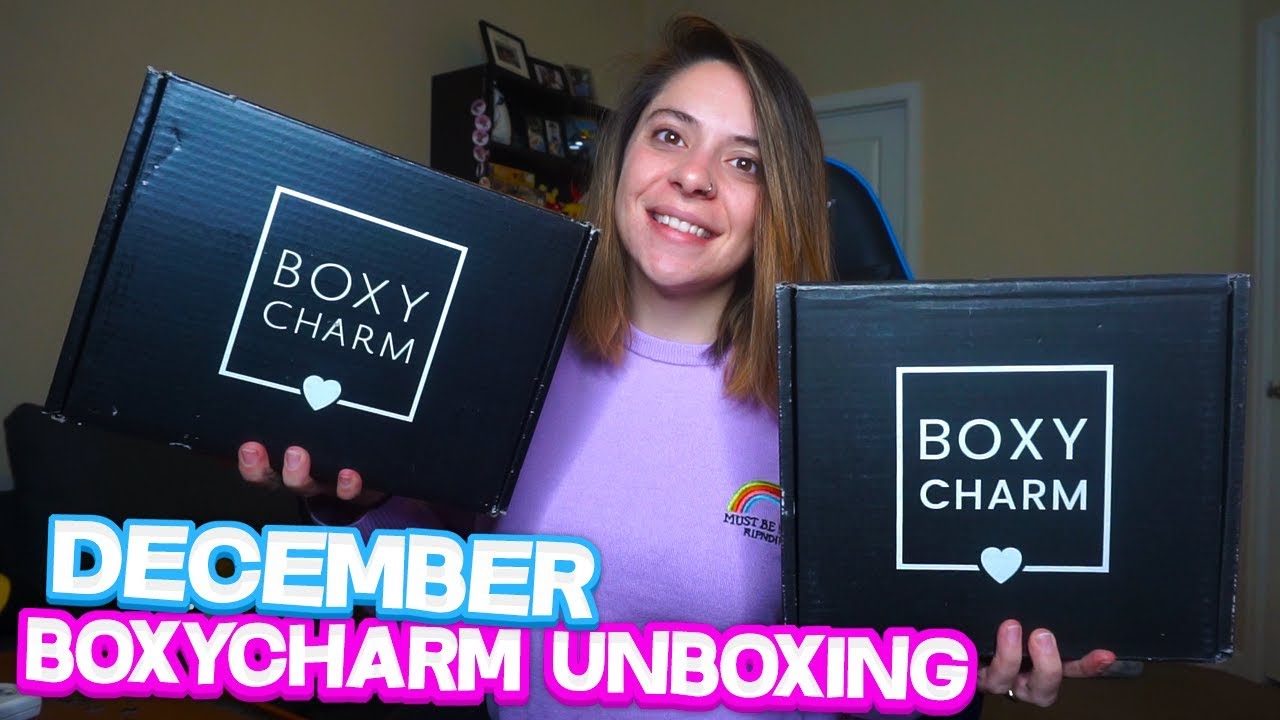 UNBOXING DECEMBER 2019 BOXYCHARM PREMIUM AND BOXYLUXE!
