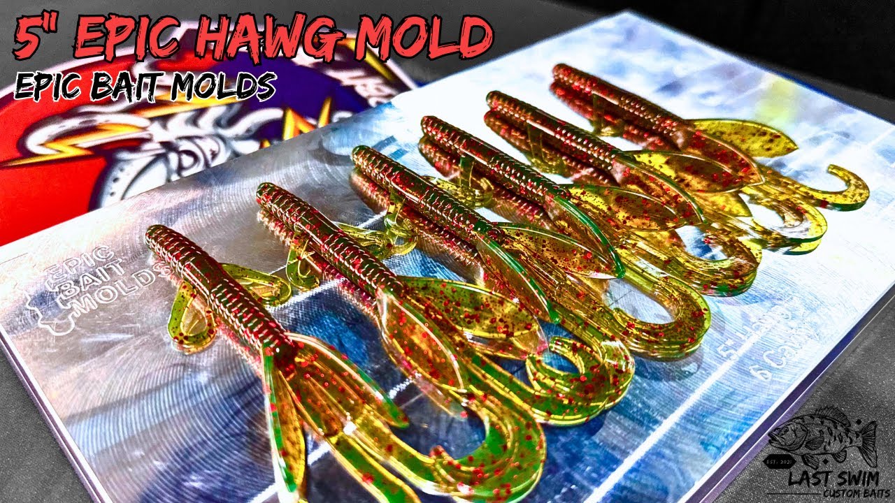 5” Epic Hawg Mold! | Epic Bait Molds