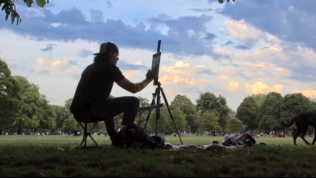 PAINTING AT THE PARK