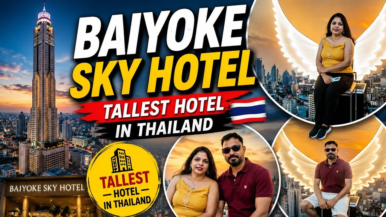 Complete tour of Baiyoke Sky Hotel Bangkok| Tallest hotel in Thailand 