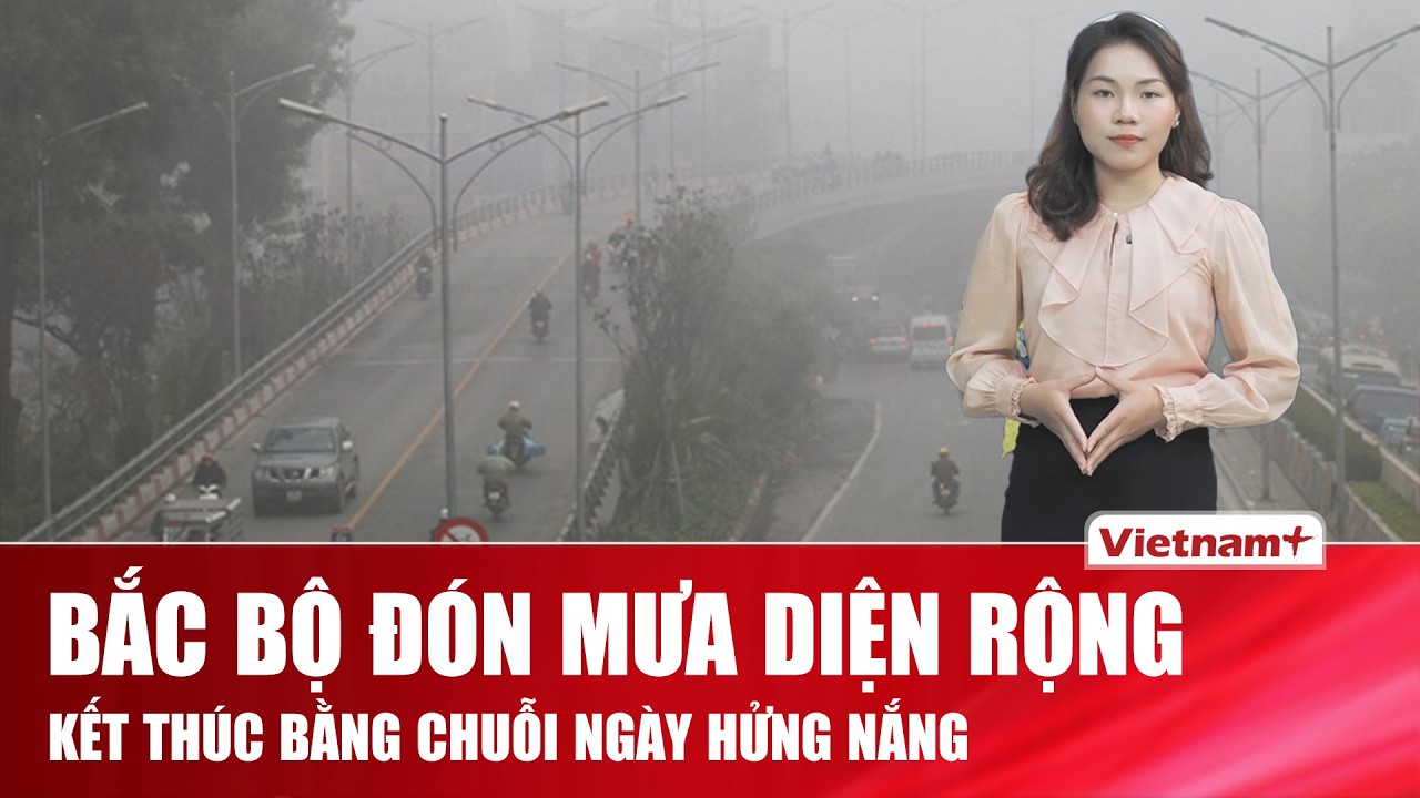 THỜI TIẾT 3 NGÀY TỚI (15 - 17/03): Bắc Bộ mưa rải rác nhiều nơi trong 2 ngày tới, nhiệt độ tăng dần
