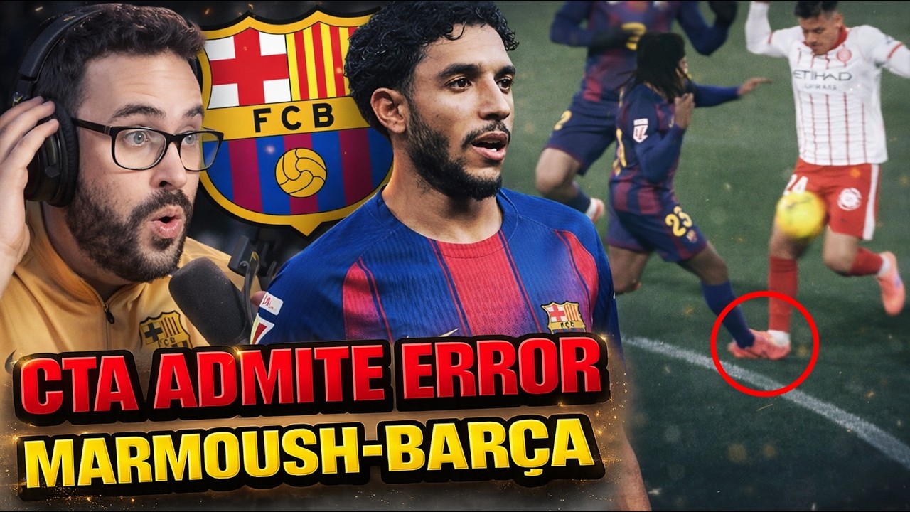 🚨CTA ADMITE ERROR contra el BARÇA y el CLUB RESPONDE - MARMOUSH PLAN B a JULIÁN ÁLVAREZ