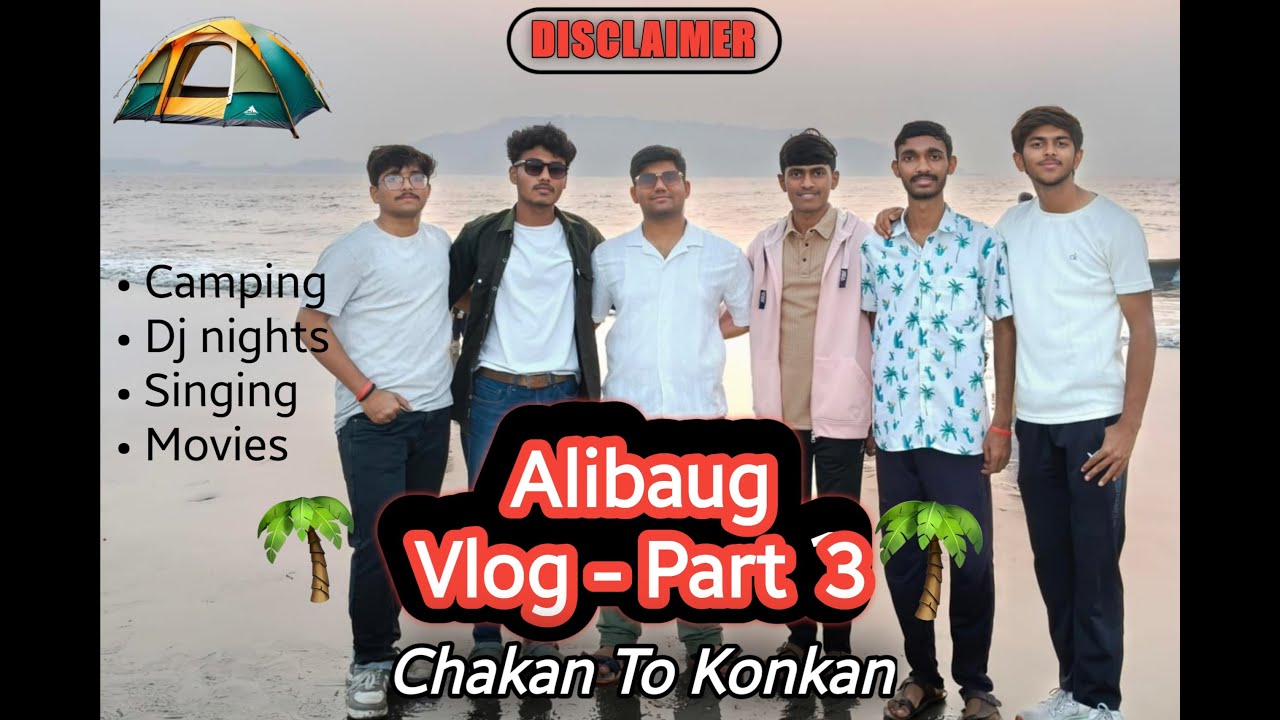 Alibaug vlog part-3  Revdanda fort camping