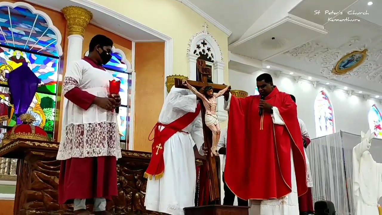 ദുഃഖവെള്ളിയാഴ്ച തിരുക്കർമ്മങ്ങൾ Highlights || 2021 || ST. PETER'S CHURCH KANNANTHURA