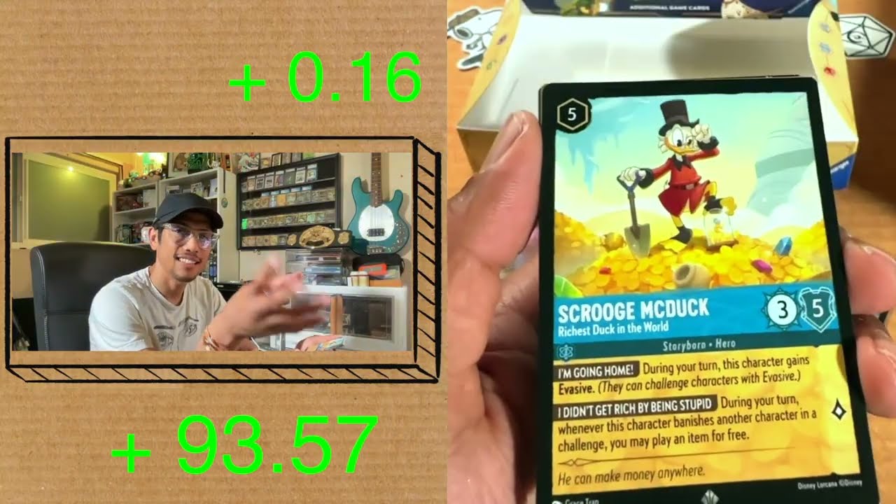Disney Lorcana TCG (Into the Inklands) Booster Box Opening [ with card market prices ] JUNE 2024