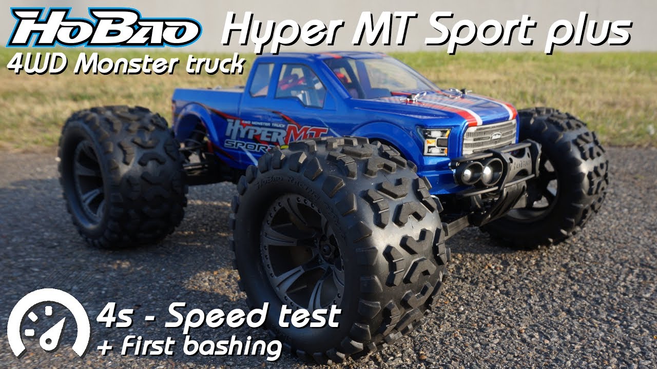 &bull; Hobao  - Hyper MT Sport plus - 4s speed test  &bull;