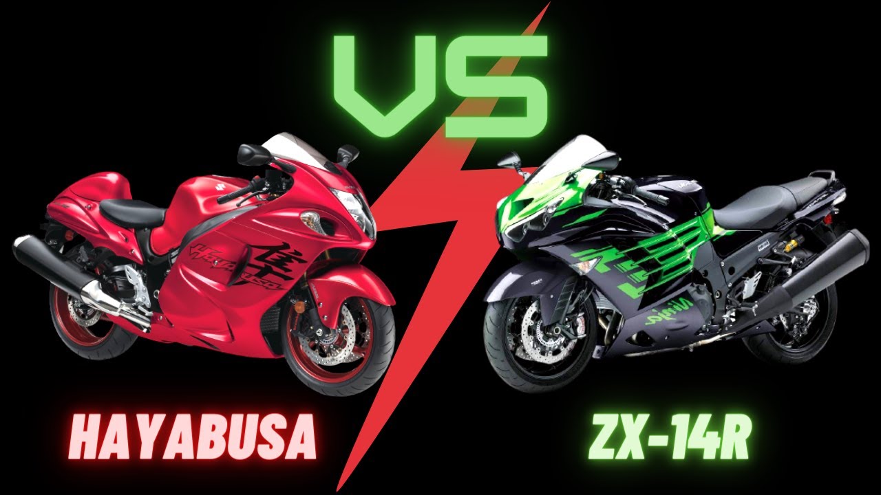 Hayabusa против ZX14R | Кто король спортбайков?