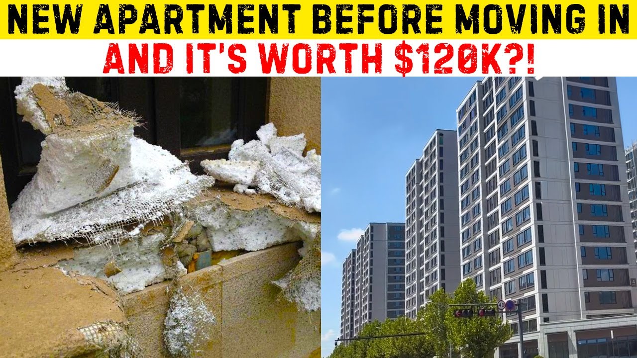 China's Tofu-Dreg Replacement Home: Floor Cracks, Leaking Basement, Hollow Walls & More