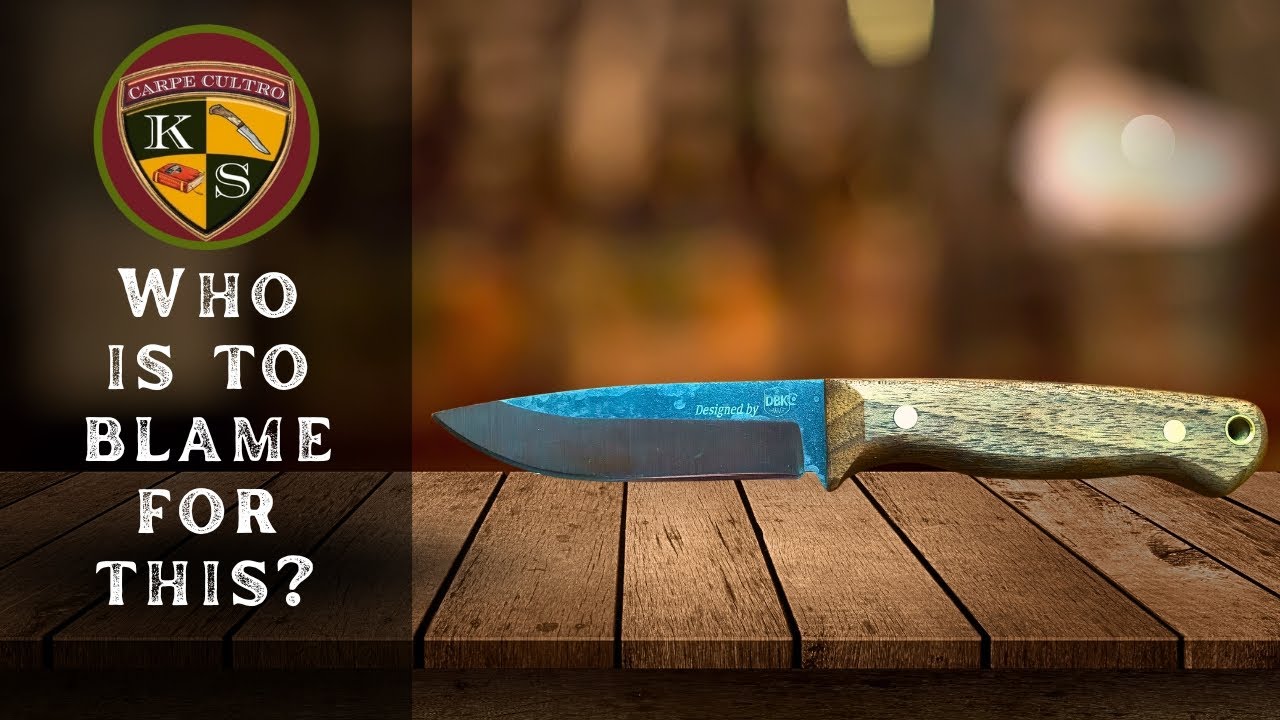 Major FLAW in BPS DBK Bushmate Knife