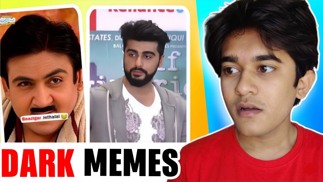YE TOH DARK HOGAYA😂 DARK MEMES REACTION!