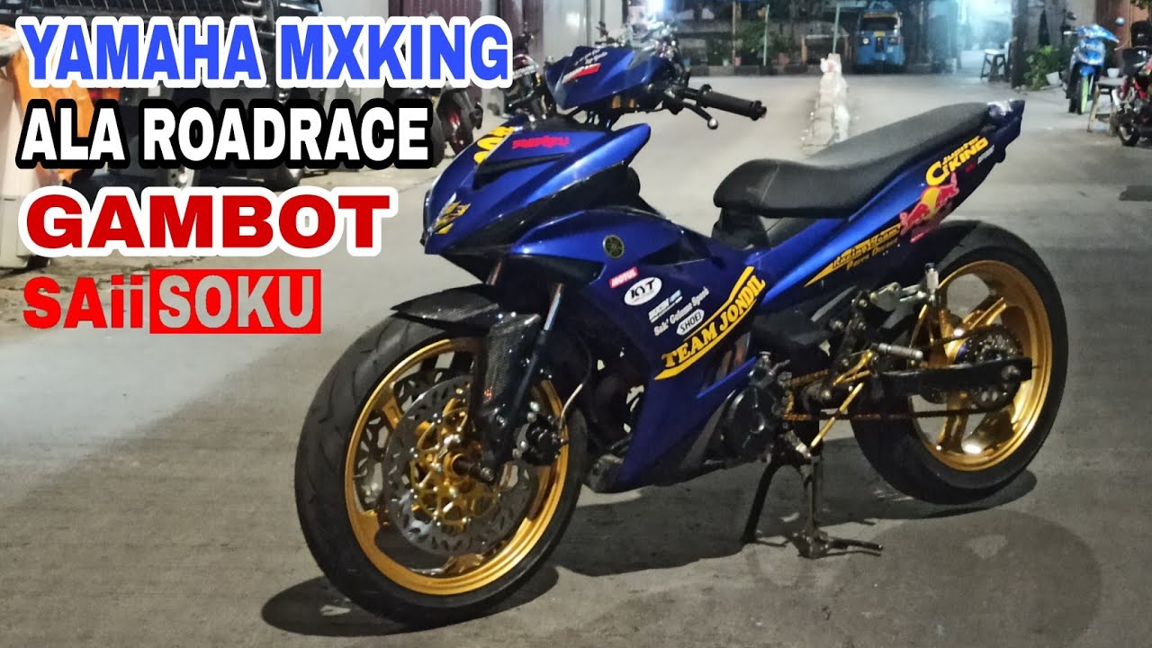 Pertama di dunia: Velg Vrossi MEWAH double disc brake Yamaha mxking #part2