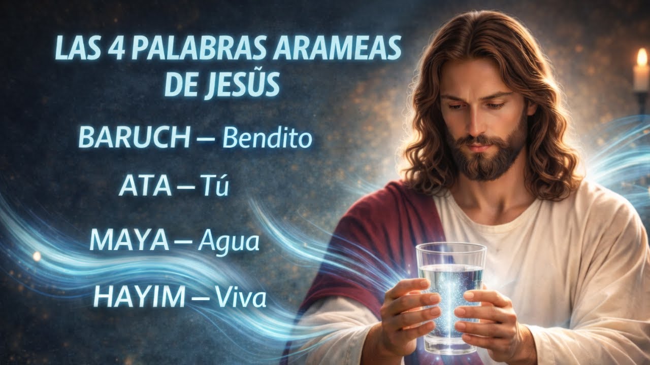 Jesús Usó 4 Palabras Arameas Para Activar El Agua: Dr. Emoto Confirmó Que Cambia La Estructura
