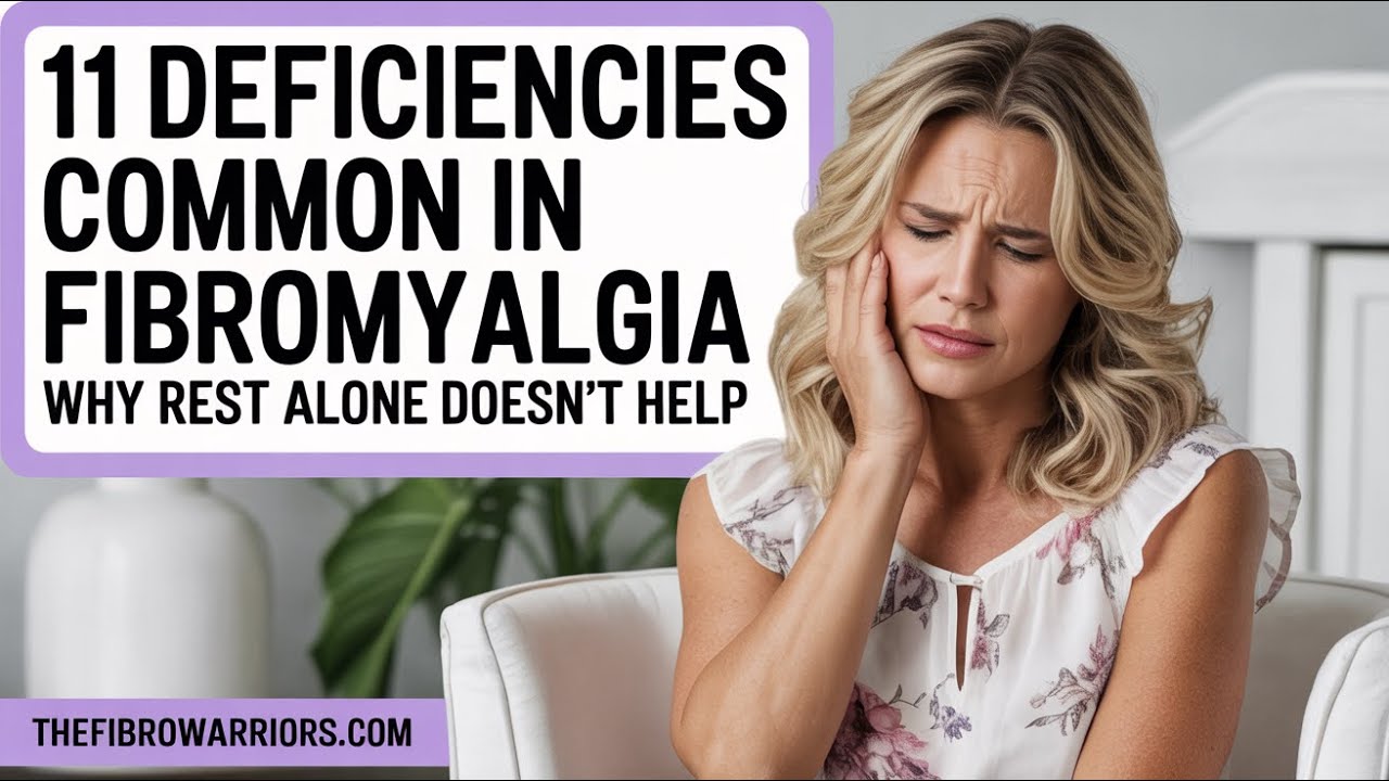 11 Deficiencies Common In Fibromyalgia: Why Rest Alone Doesn’t Help