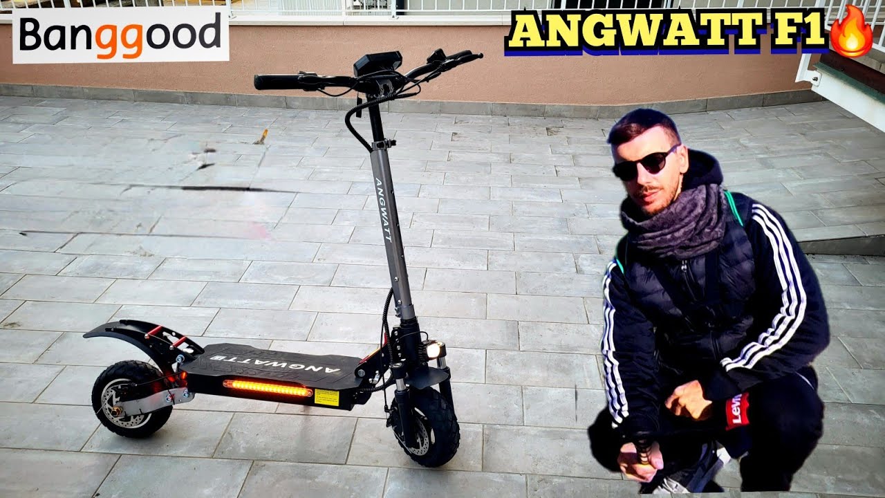 Monopattino ANGWATT F1 NEW da 1000W 🔥Electric scooter by BANGGOOD 💸