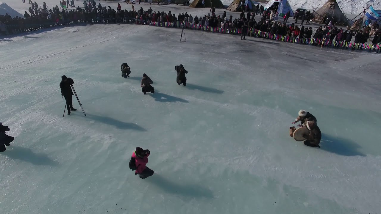 День Оленевода.Река Оленек. Якутия . 2