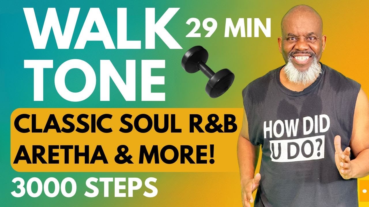 Walk & Tone Workout to Classic Soul | Dumbbells + Aretha & More!