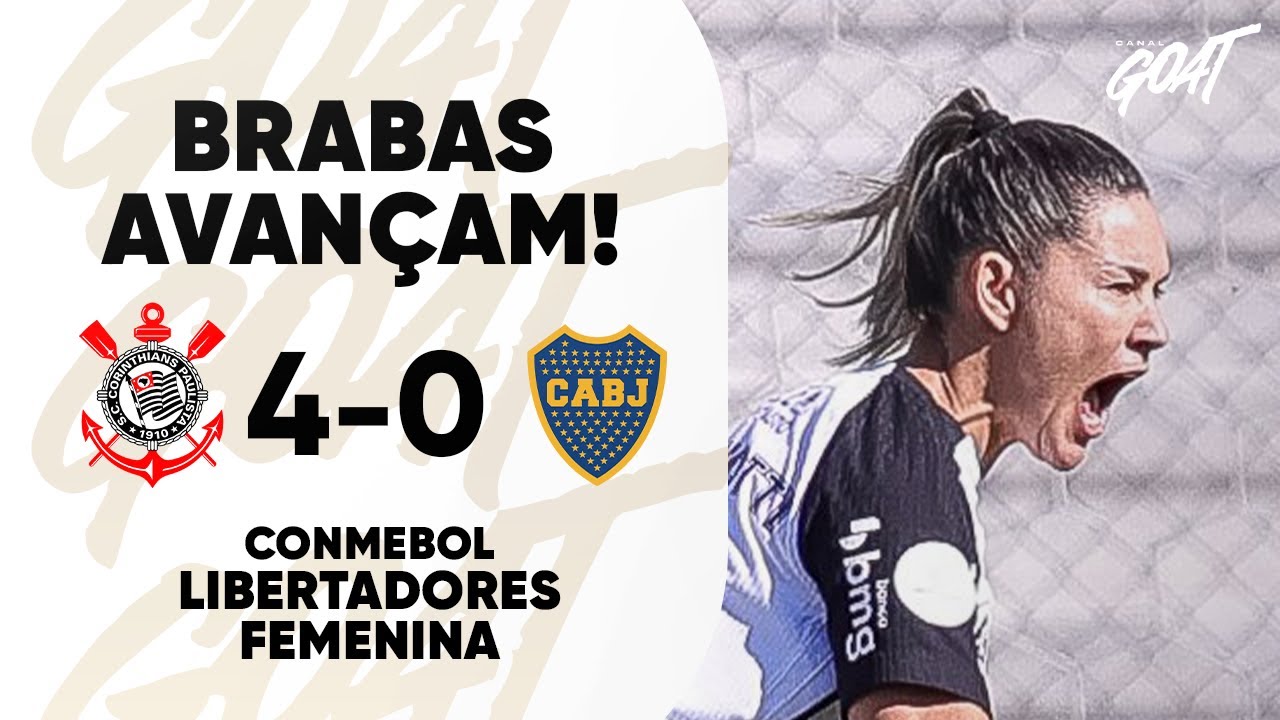 GABI ZANOTTI FAZ HAT-TRICK E CORINTHIANS VAI À SEMIFINAL DA CONMEBOL LIBERTADORES!