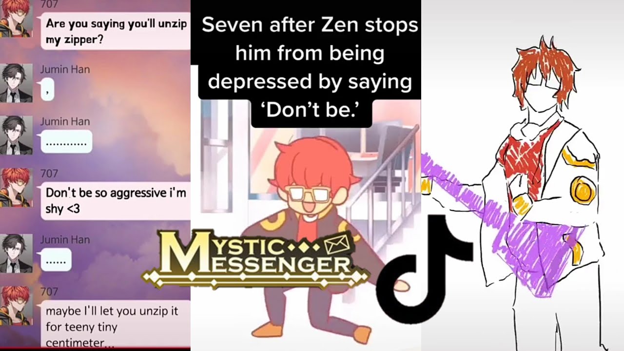 Mystic Messenger TikToks because I finished  jumin route
