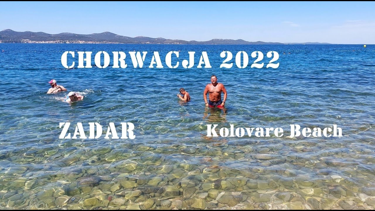Chorwacja VII.2022 - Zadar, Kolovare Beach
