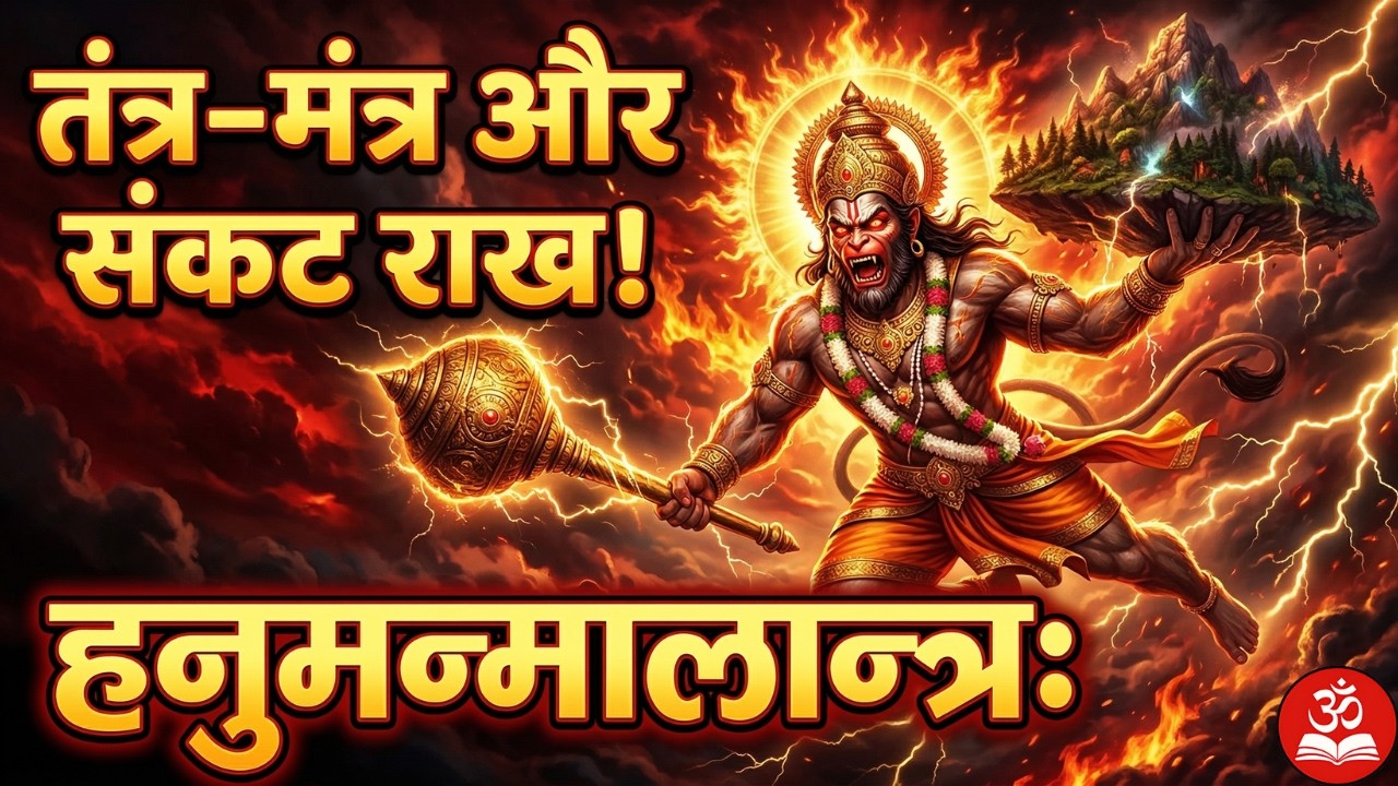 हनुमन्मालामन्त्रः- मंत्रों का अजेय ब्रह्मास्त्र Most Powerful Hanuman Mala Mantra by Sanatan Chetana