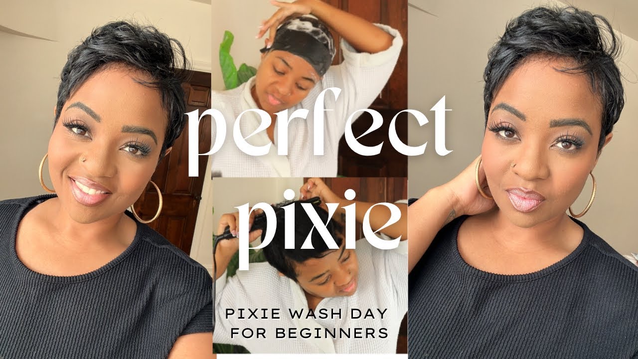 At Home Pixie Cut Maintenance: Chile, I Did My Pixie For The First Time! | Beginner Friendly