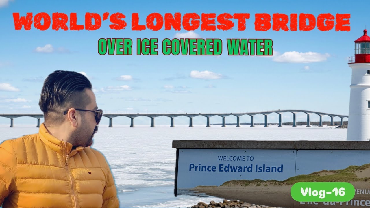 Dangerous Goods Across the Confederation Bridge! 🌉 | Desi Canadian Trucker #truckesvlogs #punjabi 