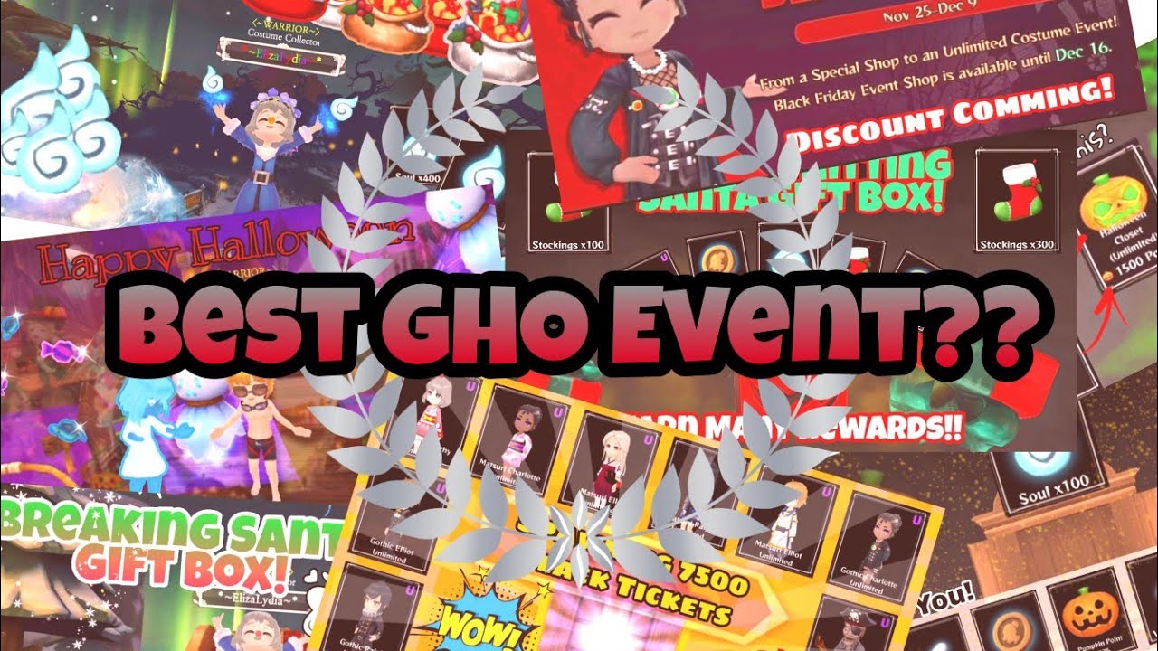 Which Event Is The Best For You? | Granny's House Online