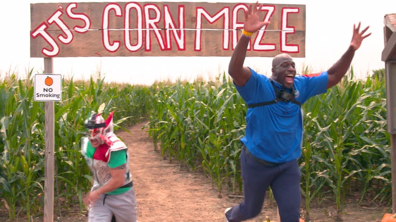Can WWE Superstars escape this corn maze?
