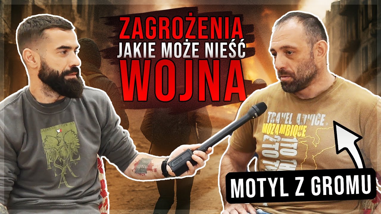 MOTYL Z GROMU | Jakie zagrożenia może nieść wojna dla cywil&oacute;w? | Jak spakować plecak ewakuacyjny?