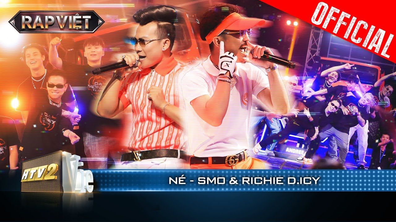 SMO - Richie D. ICY diễn bản rap Né mà nghe là dính không gỡ ra được | Rap Việt 2023 [Live Stage]