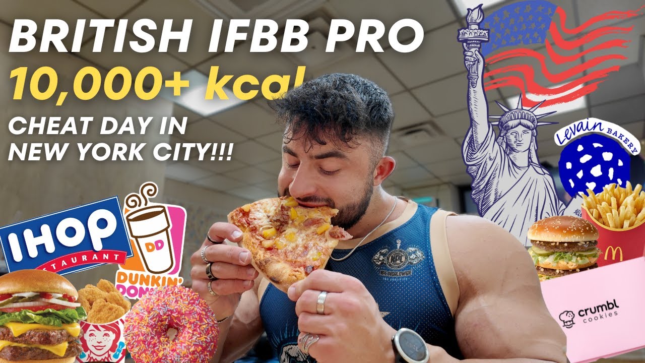 NEW YORK 10,000 CALORIE CHEAT DAY | PURSUING 