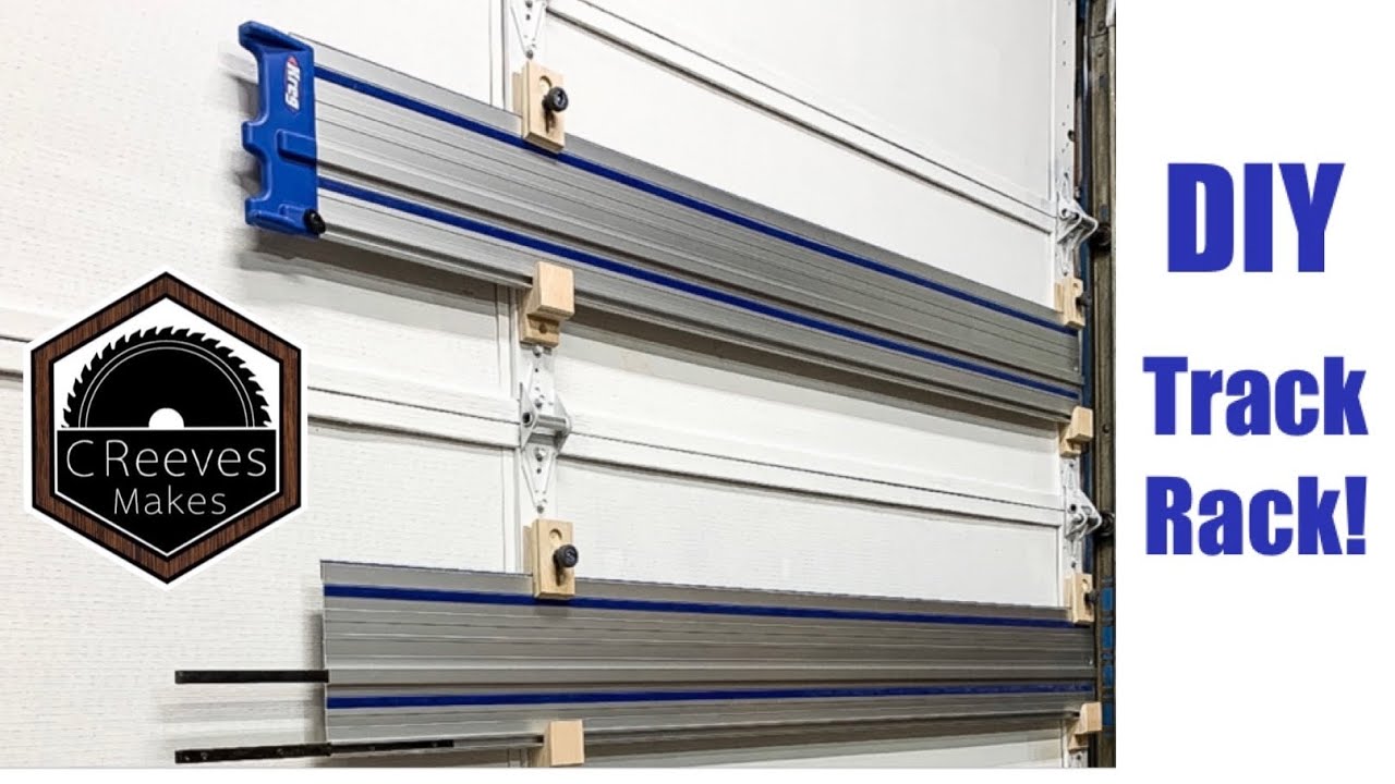 CReeves Makes DIY Shop Organization: Track Racks