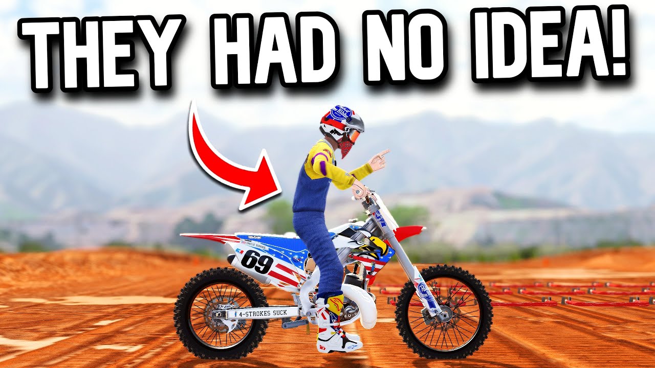 Я РАБОТАЛ ПОД ПРИКРЫТИЕМ В ОБРАЗЕ РОННИ МАКА В MX BIKES!