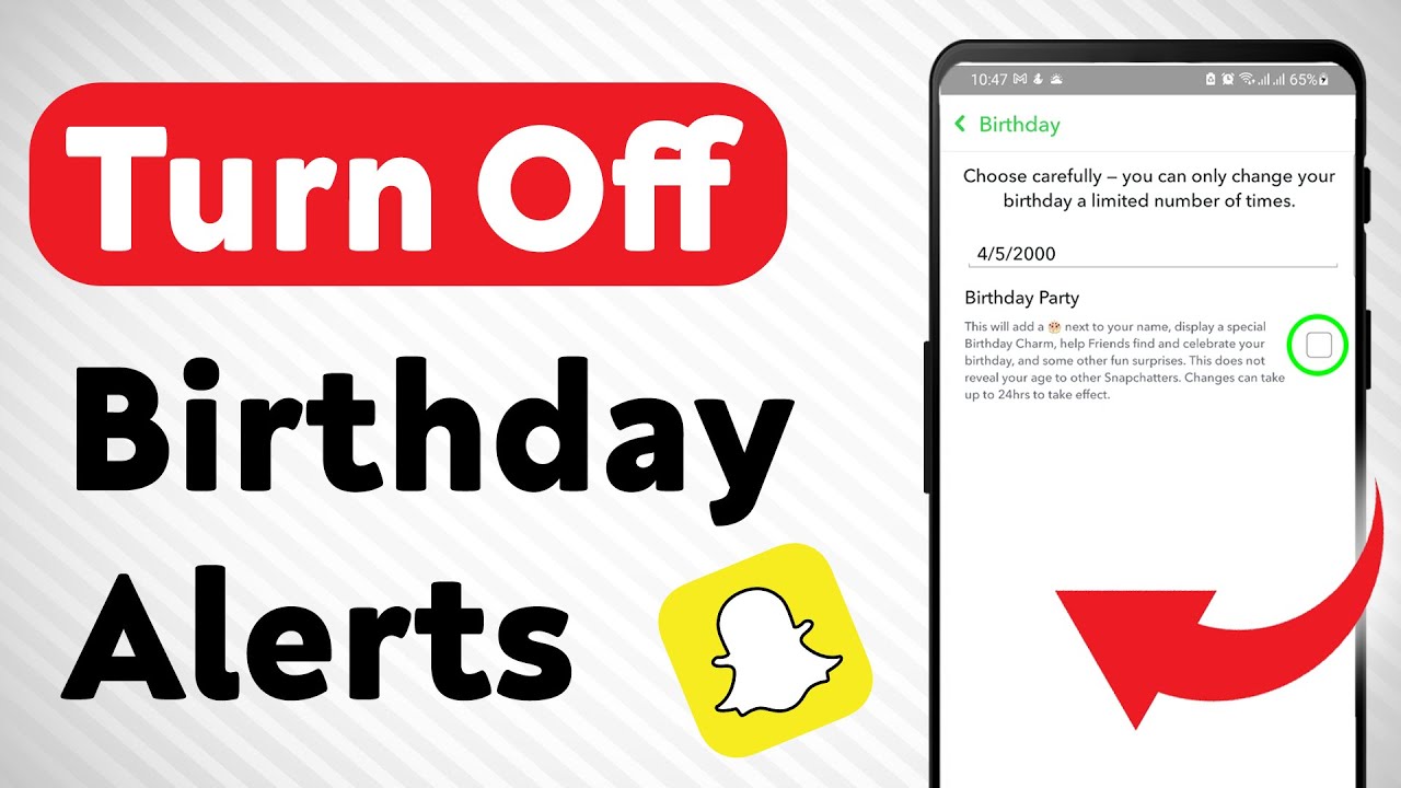 How To Turn Off Birthday Notification On Snapchat (Updated)