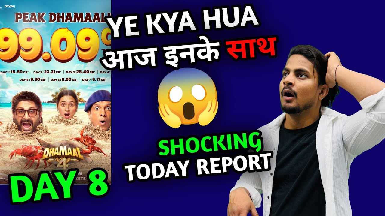 Dhamaal 4 Day 8 Final Box Office Collection | Welcome To The Jungle Day 22 Collection #Dhamaal4