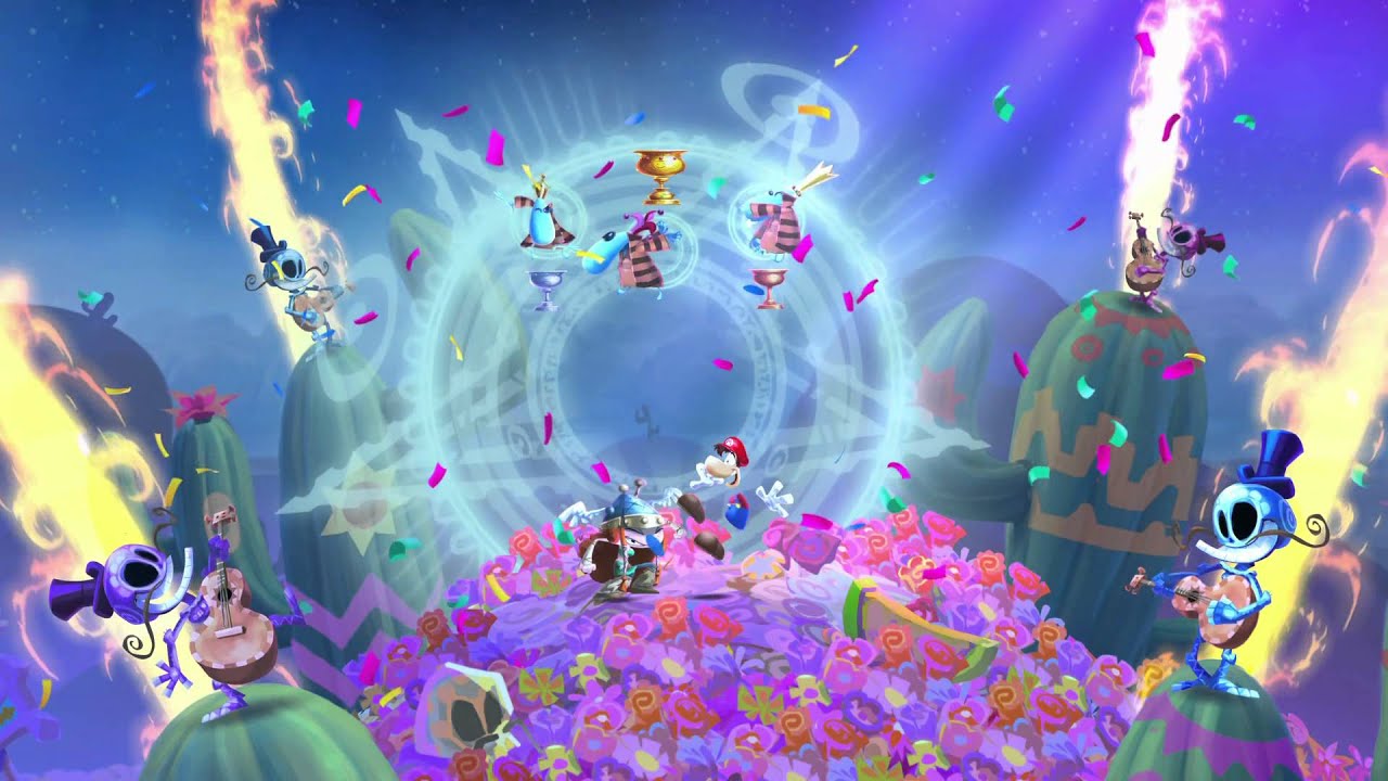 Rayman Legends - 2 Players All Musical levels