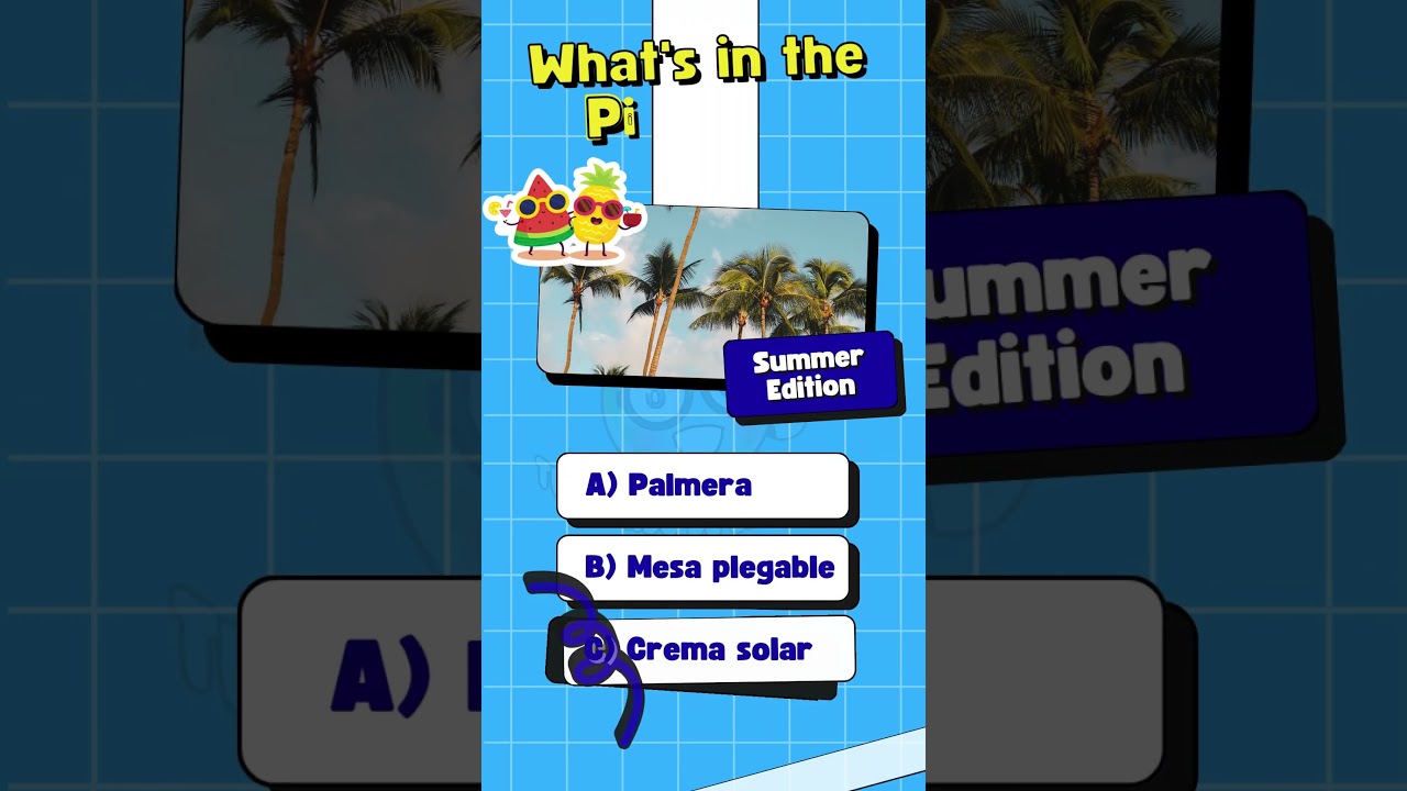Fun guessing game: Summer edition 3 | Spanish for beginners