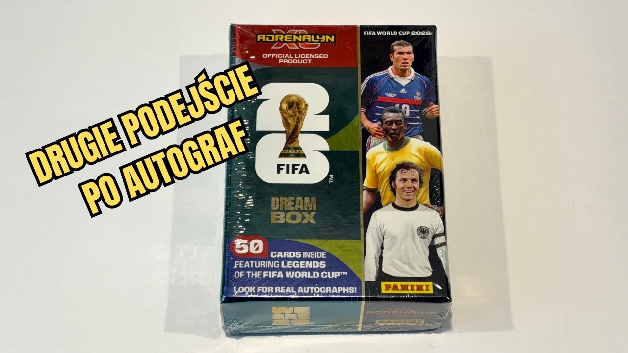 TYM RAZEM SIĘ UDA?! ✍️ DRUGIE PODEJŚCIE PO AUTOGRAF! | PANINI FIFA WORLD CUP 2026 #27 | DREAM BOX