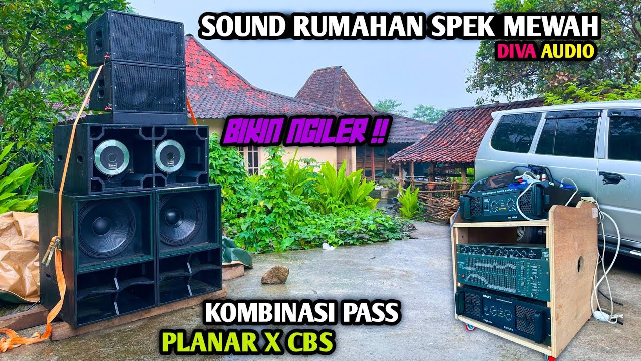 Siapa yang gak ngiler  ‼️ kalau punya SOUND RUMAHAN spek nya semewah ini , diva audio