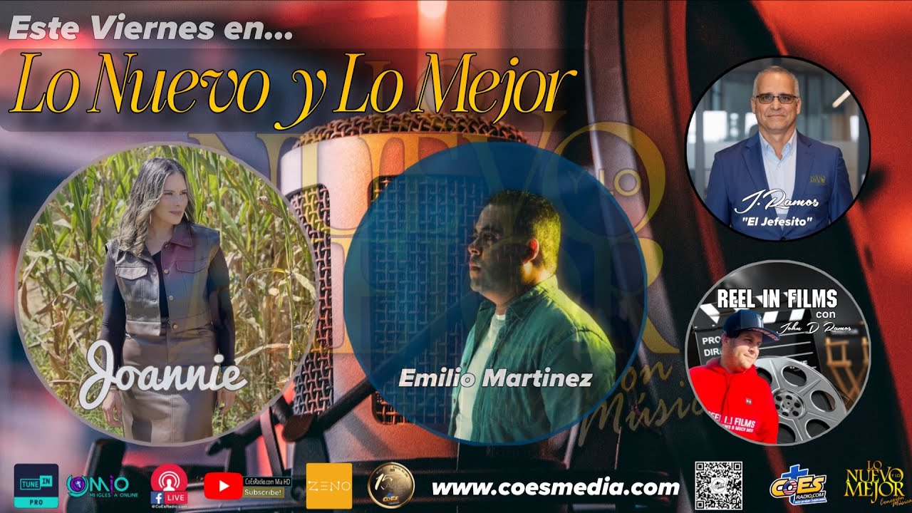Joannie, Emilio y John Jr en Lo Nuevo y Lo Mejor en Vivo!