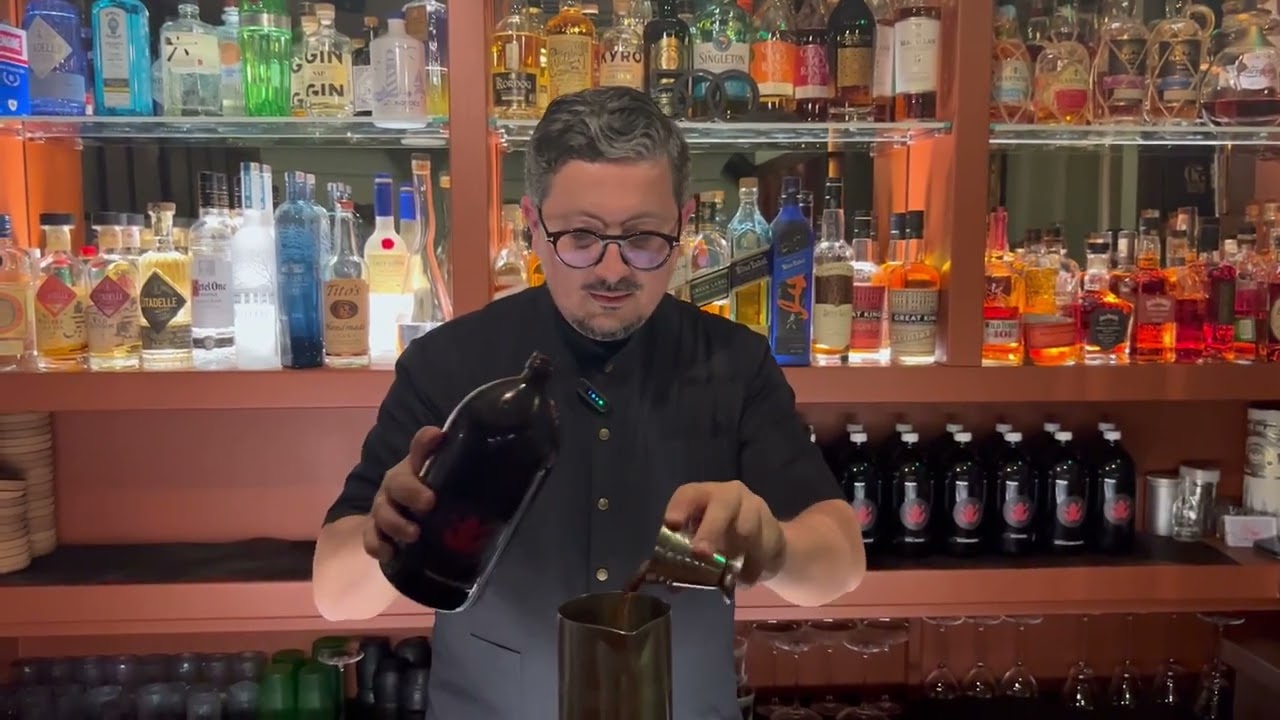 Paulo Gomes from Red Frog (Lisbon): Umami Sazerac