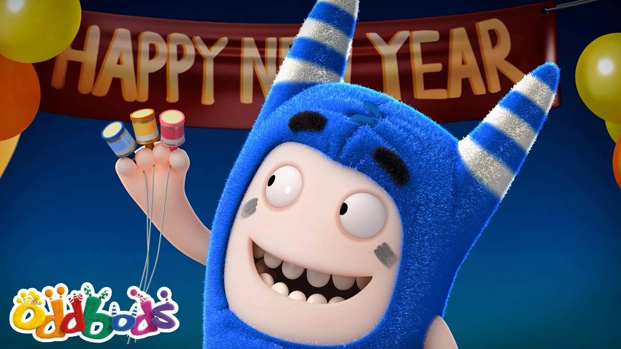 Pogo Ki New Year Greeting!🌟| Oddbods Hindi | Hindi stories and Learning rhymes