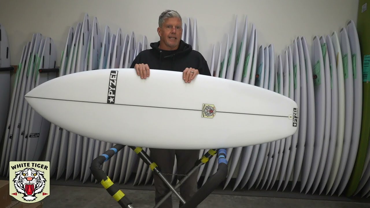 Белый тигр от Pyzel Surfboards