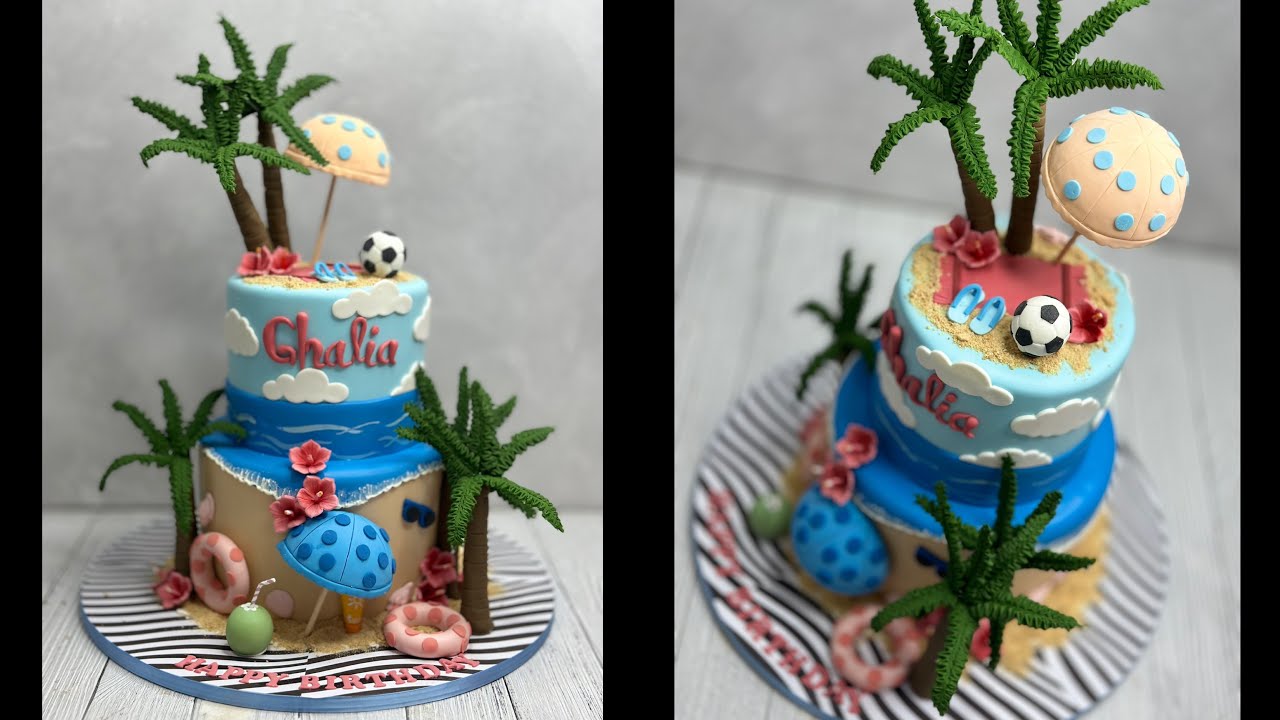 Summer Beach Cake