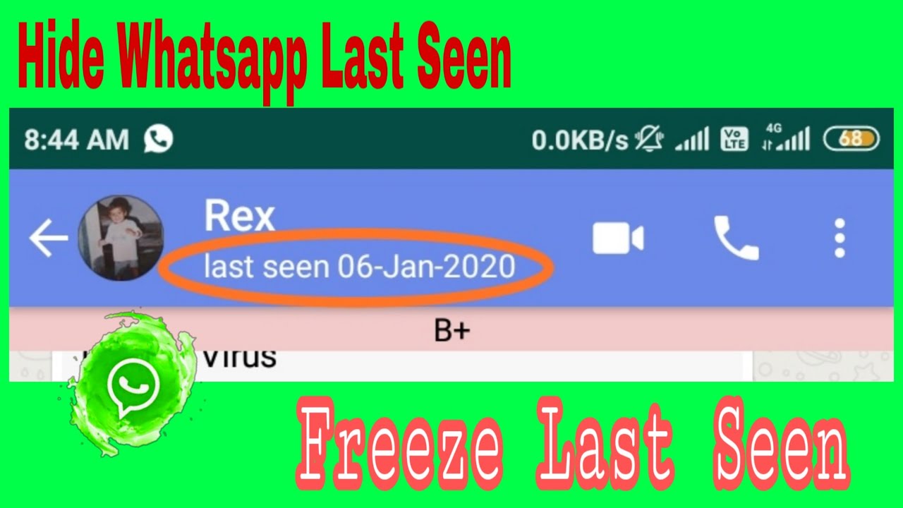 Hide Last Seen WhatsApp FM WhatsApp | Technical Rex