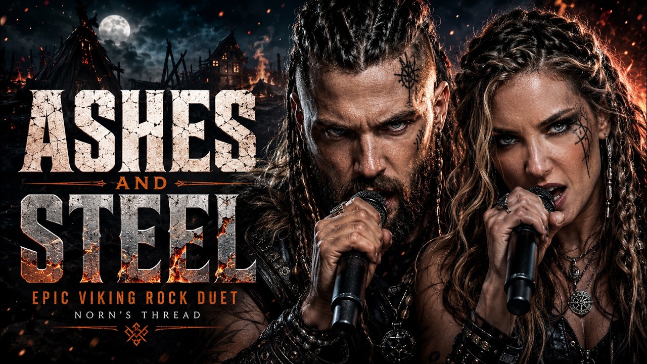 ASHES AND STEEL 🔥⚔️ Epic Viking Rock Duet | Nordic Battle Anthem