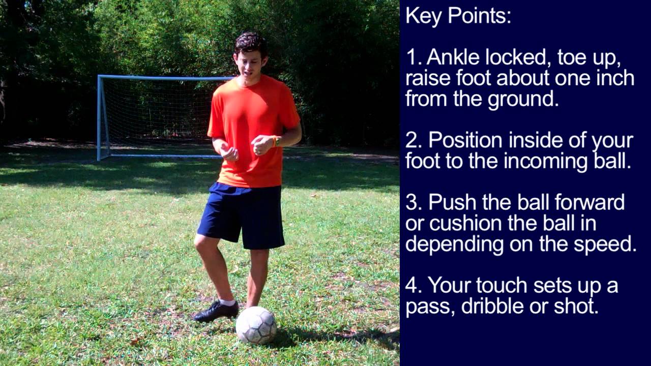 How to Receive a Soccer Pass - Online Soccer Academy