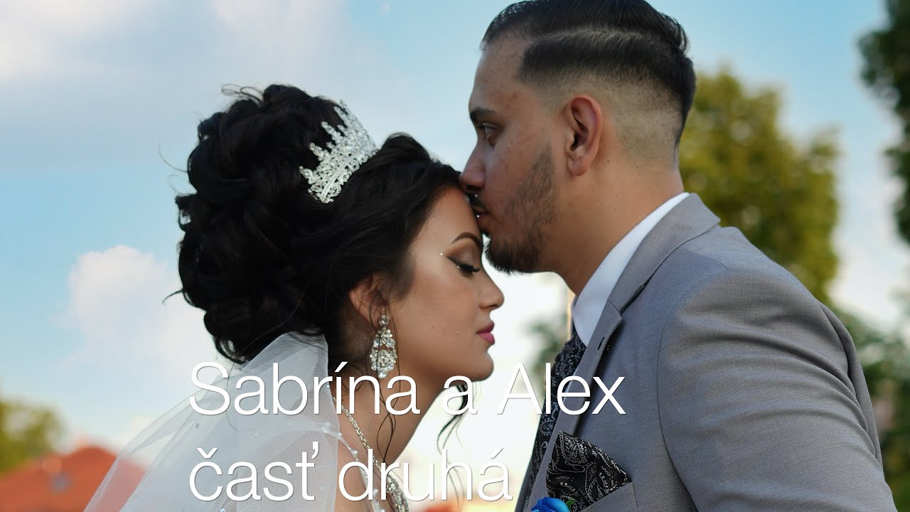 Sabrína & Alex  svadobný deň - časť druhá