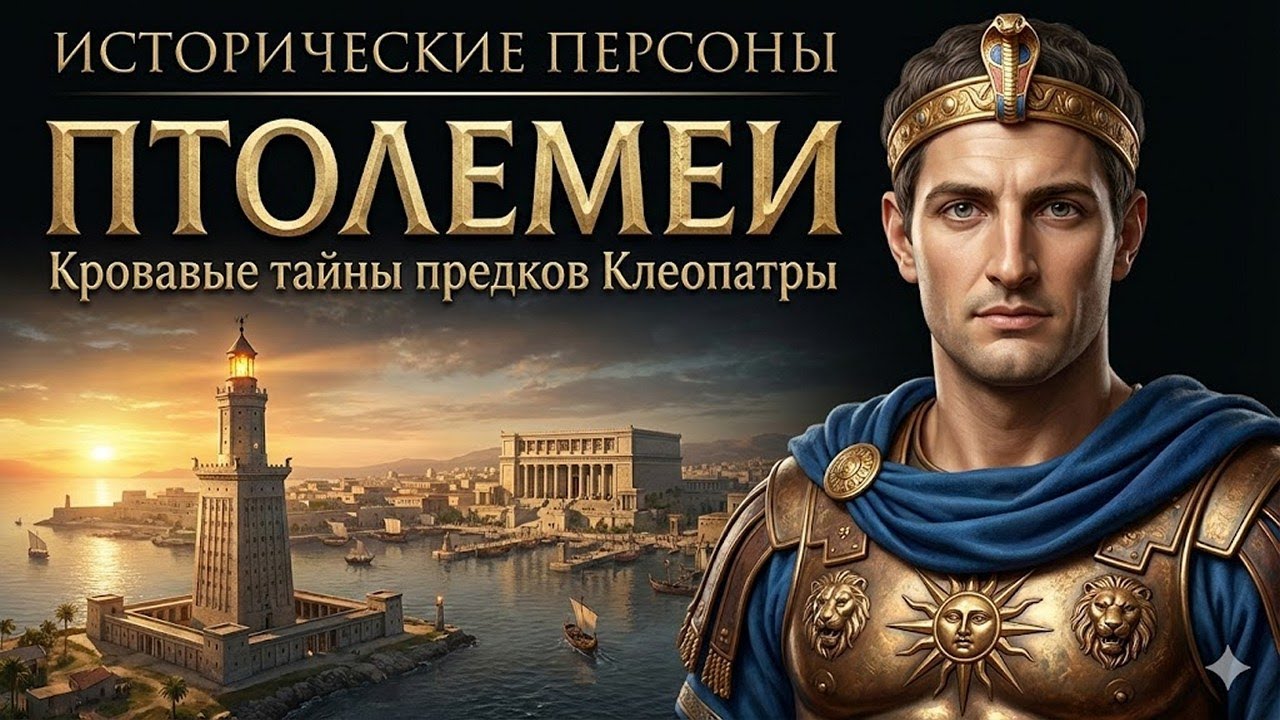 ПТОЛЕМЕИ: Кровавые тайны предков Клеопатры 🔆 Последние фараоны Египта