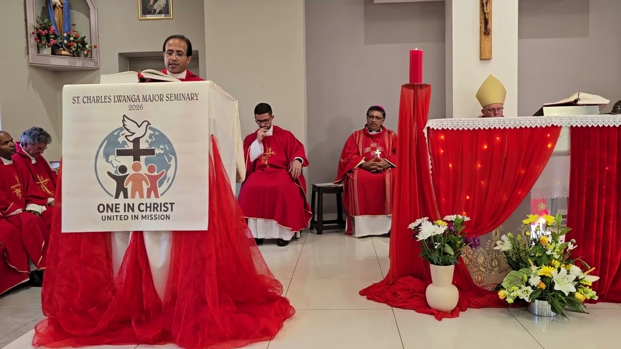Annual theme for St Charles Lwanga Major Seminary  One in Christ  United in Mission..Mission Sunday 